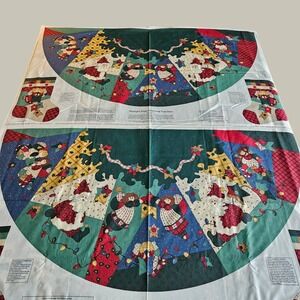 Cranston Christmas Tree Skirts Starlight Angel Leslie Beck 2 Sets Skirt Panels